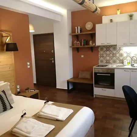 Apartmán Rest On The Pedestrian Street Kalavryta Exteriér fotografie