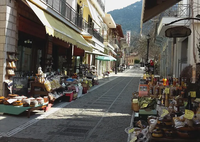 Rest On The Pedestrian Street